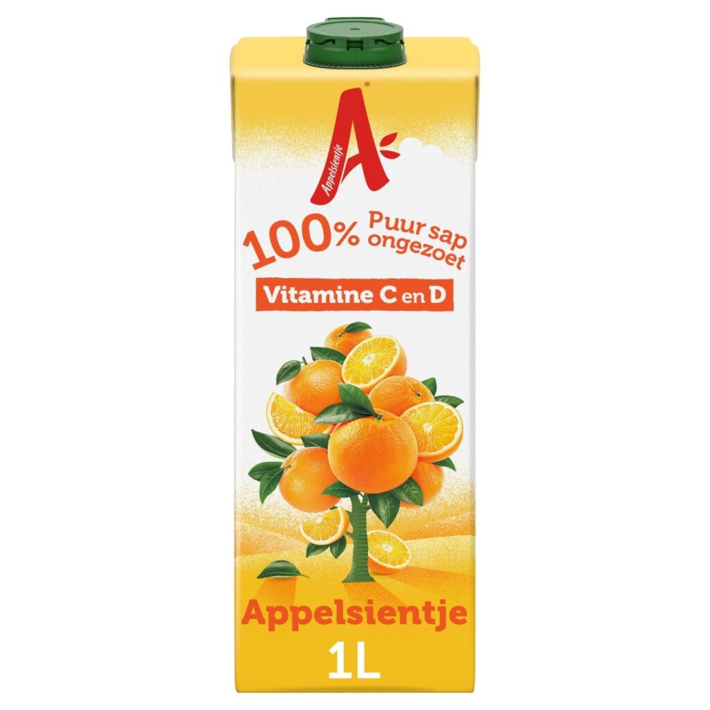 Appelsientje Sinaasappelsap 12 x 1 L